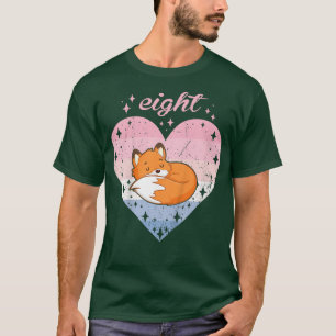 T-shirt Enfants 8 ans mignonne pour anniversaire fille 8e