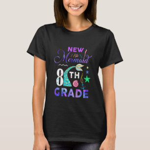 T-shirt Enfants 8e année Sirène mignonne filles princesse