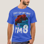 T-shirt Enfants 8e anniversaire Garçon Monster Camion De M (Devant)