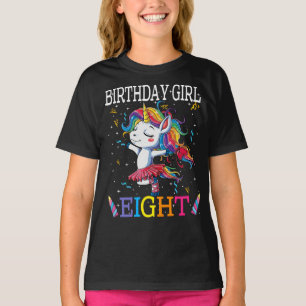 T-shirt Enfants 8e anniversaire Unicorn tenue, 8e annivers