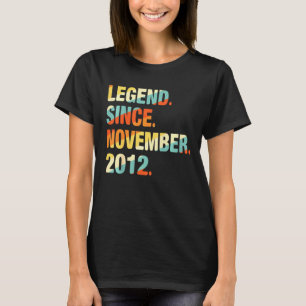 T-shirt Enfants 9e anniversaire 9 ans légende depuis Novem