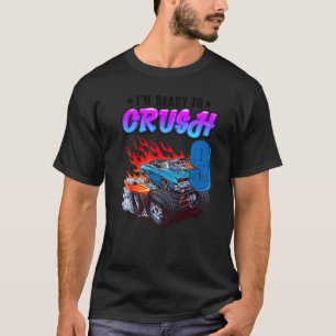 T-shirt Enfants 9e anniversaire Garçon Blaze voiture 9 ans