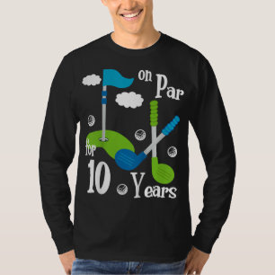 T-shirt Enfants 9e anniversaire Golf 9 ans Anniversaire Ca