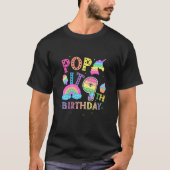 T-shirt Enfants 9e Anniversaire Pop 9 Année Populaire Part (Devant)