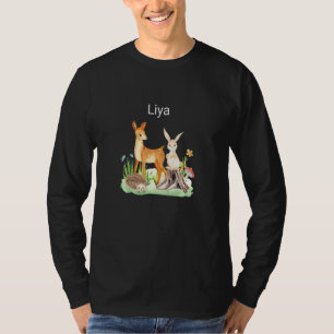 T-shirt Enfants Animal cerf lapin hérisson Liya Premium