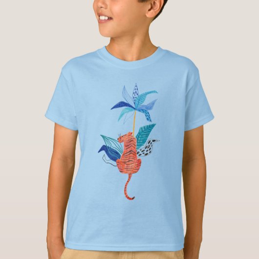 T-shirt Enfants Animaux amusants (Devant)