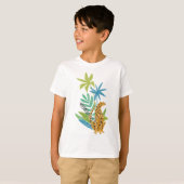 T-shirt Enfants Animaux amusants (Devant entier)