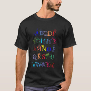 T-shirt Enfants Animaux amusants - ABC Ecriture Learning S