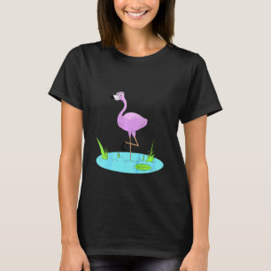 T-shirt Enfants Animaux Motifs Enfants Flamants roses Vête