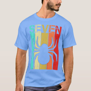 T-shirt Enfants Araignée 7 Anniversaire Garçon Fille Araig