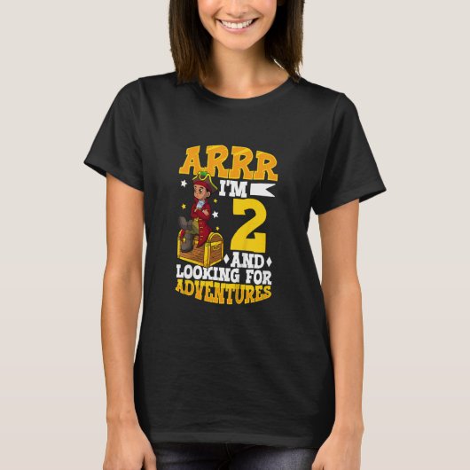 T-shirt Enfants Arr I m 2 garçons pirate (Devant)