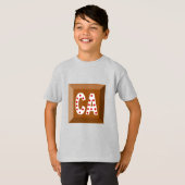 T-shirt enfants Ash CHOCOLATE CANADA (Devant entier)