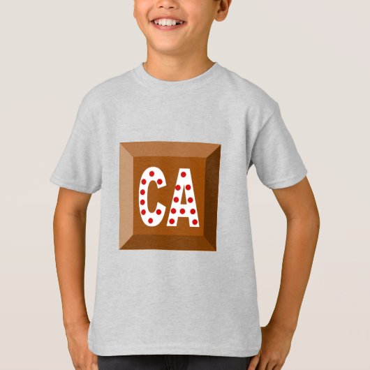 T-shirt enfants Ash CHOCOLATE CANADA (Devant)