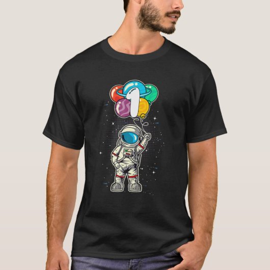T-shirt Enfants astronaute de l'espace extra-atmosphérique (Devant)