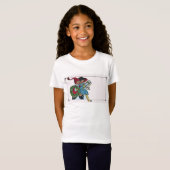 T-Shirt ENFANTS AVEC CADEAUX DE NOËL (Devant entier)