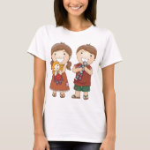 T-shirt Enfants Avec Jouets (Devant)