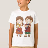T-shirt Enfants Avec Jouets (Devant)