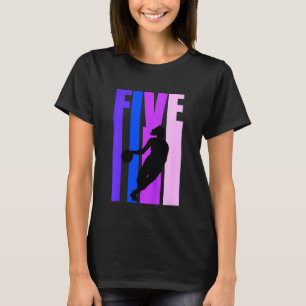T-shirt Enfants Basketball 5e anniversaire Enfants Filles