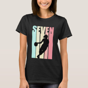 T-shirt Enfants Basketball fille 7 Aujourd'hui Anniversair