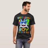 T-shirt Enfants Bébé requin 2 ans Vieux 2e anniversaire Ca (Devant entier)