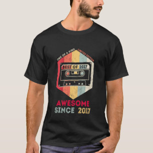 T-shirt Enfants Best Of 2017 5ème anniversaire 5 ans