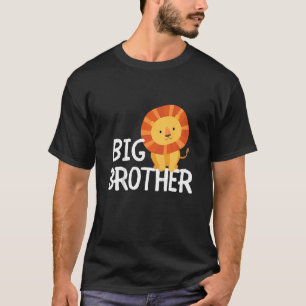 T-shirt Enfants Big Brother Lion Animal Meilleur Bro Jamai
