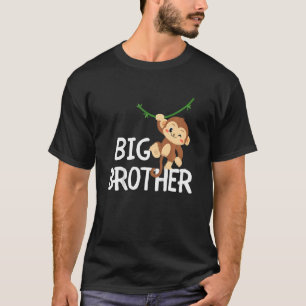 T-shirt Enfants Big Brother Singe Animal Meilleur Bras Jam