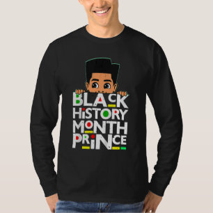 T-shirt Enfants Black Histoire Mois Prince Melanin Son Gar
