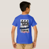 T-Shirt Enfants Bleu (Dos entier)