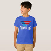 T-Shirt Enfants Bleu (Devant entier)