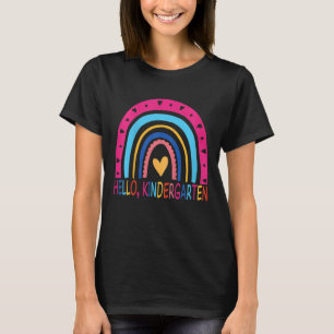T-shirt Enfants Bonjour maternelle jardin d'enfants Enseig