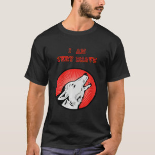 T-shirt Enfants Bravoure Je Suis Très Courageux Enfants Wo