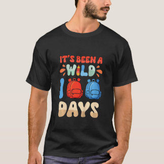 T-shirt Enfants ça a été un 100 jours sauvage - sac à dos