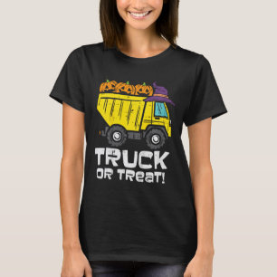 T-shirt Enfants Camion De Pompage Ou De Traitement Costume