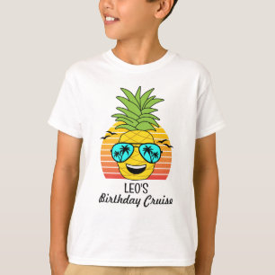 T-shirt Enfants Caribbean Cruise Famille Vacances Annivers
