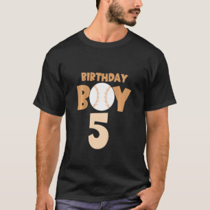 T-shirt Enfants Ce Baller A Maintenant 5 Ans 5E Anniversai