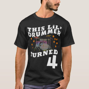 T-shirt Enfants Ce Batteur Lilu2019 A 4 Ans