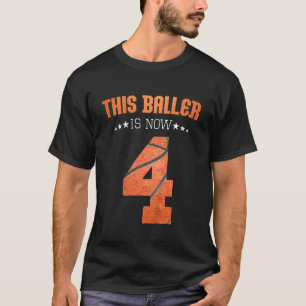 T-shirt Enfants ce brasseur est maintenant 4ème anniversai