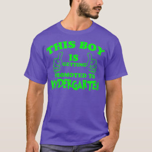 T-shirt Enfants Ce garçon est promu à la maternelle