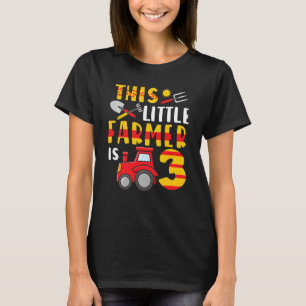 T-shirt Enfants Ce Petit Agriculteur Est 3 Tracteur Agrico