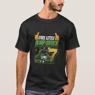 T-shirt Enfants Ce Petit Camion De Décharge Est 7 Chig De