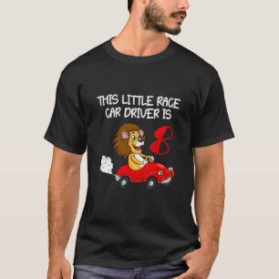 T-shirt Enfants Ce Petit Pilote De Voiture De Course Est 8