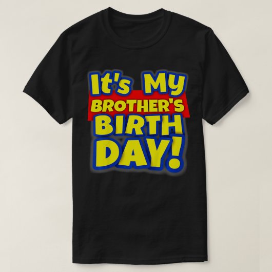 T-shirt Enfants C'est le cadeau de fête d'anniversaire de  (Design devant)