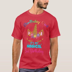 T-shirt Enfants C'est ma magie 3e chemise d'anniversaire,