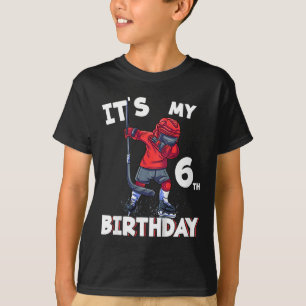 T-shirt Enfants C'est mon 6e anniversaire 6 ans Bi de hock