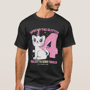 T-shirt Enfants C'est mon anniversaire 4e anniversaire Fil