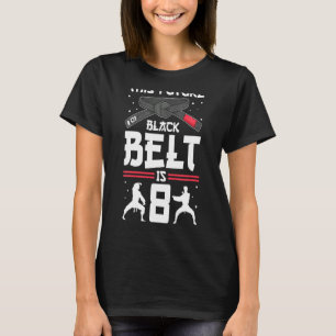 T-shirt Enfants Cette Futur Ceinture Noire Est 8 Ans Marti