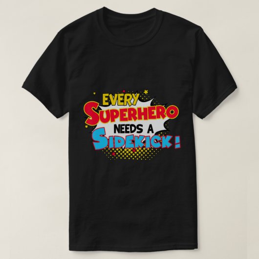 T-shirt Enfants Chaque Superhéros A Besoin D'Une Sist Frèr (Design devant)