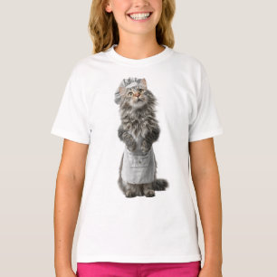 T-shirt Enfants Chef Chat Culinaire