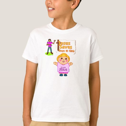 T-shirt Enfants chrétiens (Devant)